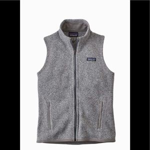 Women’s Gray Patagonia Better Sweater Fleece Vest